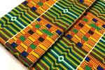 BEAUTIFUL GREEN Afrikanischer Kente Stoff